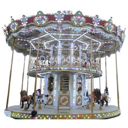 Double Layer Merry Go Round Horse (carousel-009)