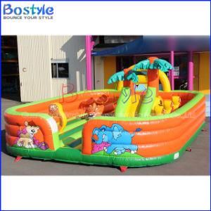 Kids Playground Inflatable Fun City Inflatable Amusement Park