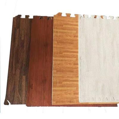 Different Wooden Colours Interlocking EVA Foam Flooring Cover Tiles