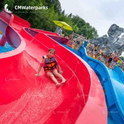 Hot Sale Water Park Equipment Fiberglass Water Slide Kids Playground Equipment for Kids