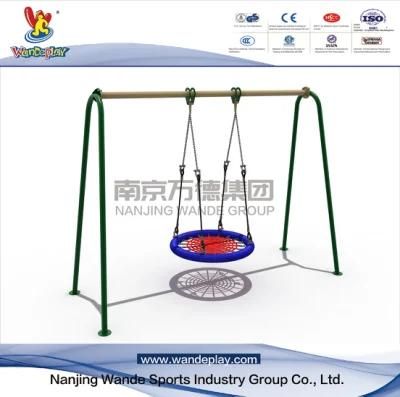Outdoor Single Seat Swing Playground Equipment for Baby