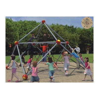 High Quality Amusement Park Outdoor Kids Climbing Net Wall Spider Tower Playgrounds