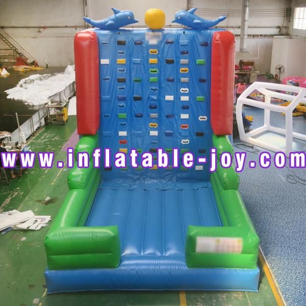 Water Park Inflatable Climbing Wall