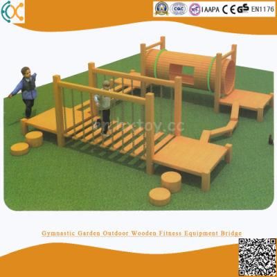 Garden Fitness Kindergarten Wooden Climbing Frame Swing Bridge Drilling Hole Crawling Children Large Physical Training Outdoor Combination Toy