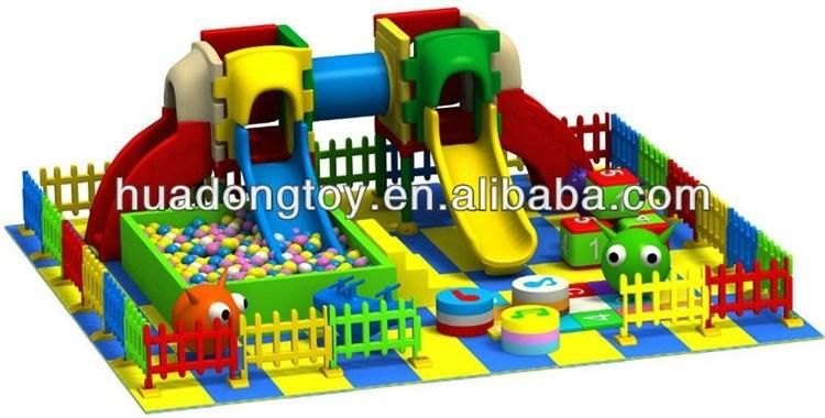 Children′s Roller Slide Playground Kids Games Soft Padded Indoor Playground Equipment