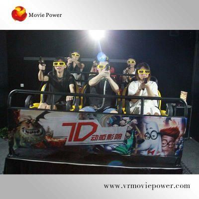 Hydralic Electric Platform Motion Cinema Simulator 7D Cinema Egypt