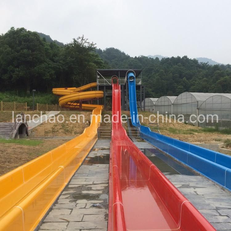 Customized Fiberglass Spiral Tube Slide for Aqua Park