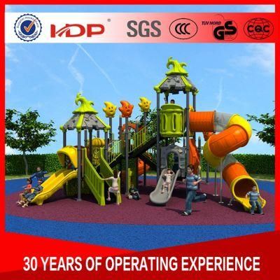 Multi-Function Children Toys, Large Plastic Slide Castle Outdoor Playground HD16-067A