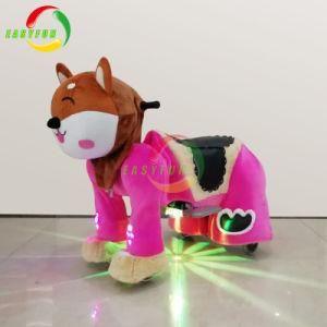 2018 High Quality and Safari Coin Operated Electric Walking Animal Ride for Indoor Amusement Park