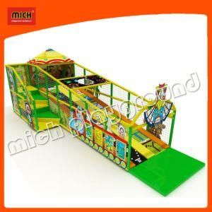 Professional Kids Indoor Playground Long Roller Slide