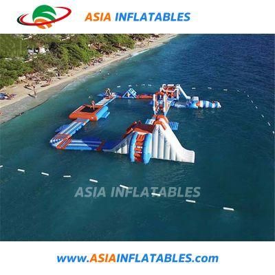 Water Entertainment Inflatable Aqua Park Water Obstacle Course Floating Sea Water Park