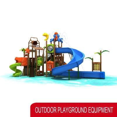 Customized Kids Water Outdoor Playground Equipment Slide Playing Items for Kids
