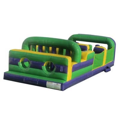 Sports Interactive Game Bounce House Race Inflatable Obstacle Course for Kid