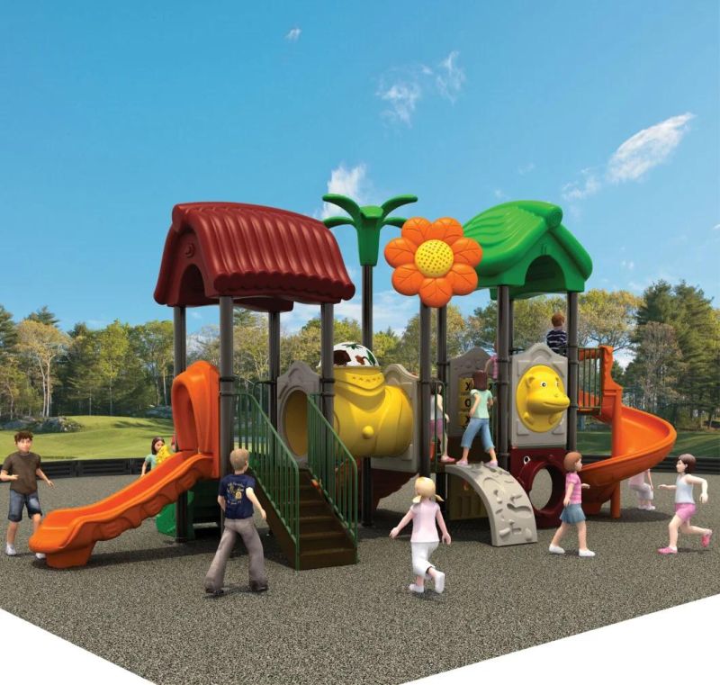 Latest Nultifunction Luxury Kids Outdoor Playground Slide Equipment (TY-70171)