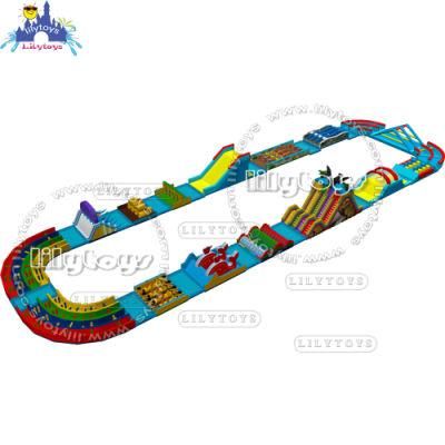 Commercial Inflatable Obstacle Slides Inflatable Bouncy Castle Commercial Slide