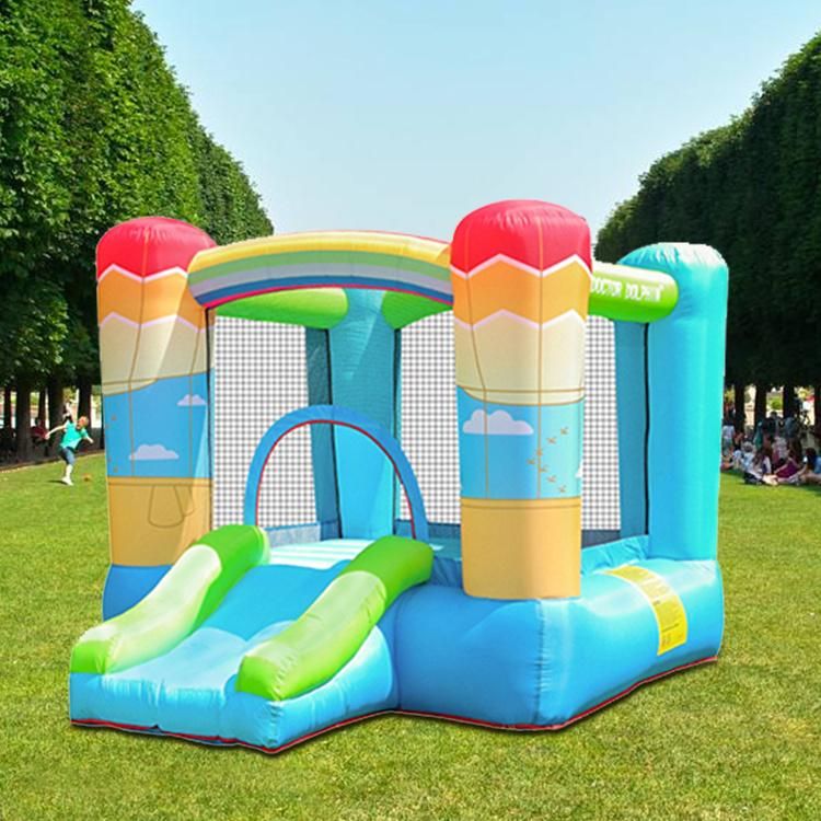 Fashion Kids Play Inflatable Castle Slide Boucer