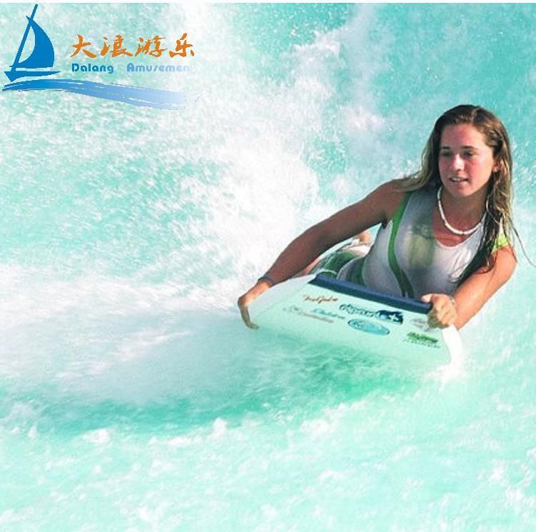 Flowrider Water Slide with Surfboard