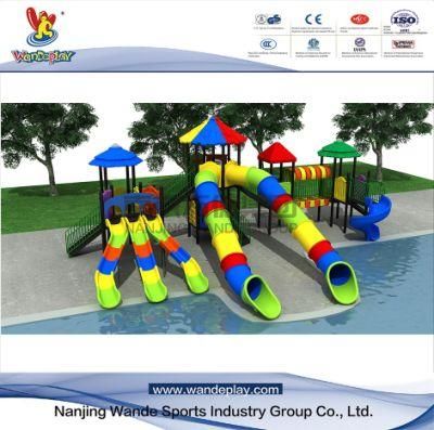 Amusement Park Plastic Slide Toy Kids Games Children Outdoor Playground Equipment