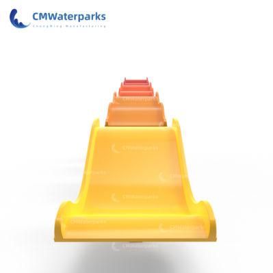 Swimming Pools with Slides for Kids Resort Water Slide Fiberglass