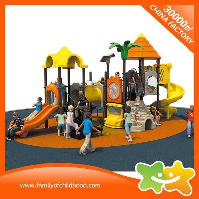 Kids Outdoor Play Area Children Playground Equipment Slides for Sale