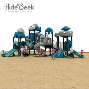 2018 Cute Fish Childlren Playground Equipment
