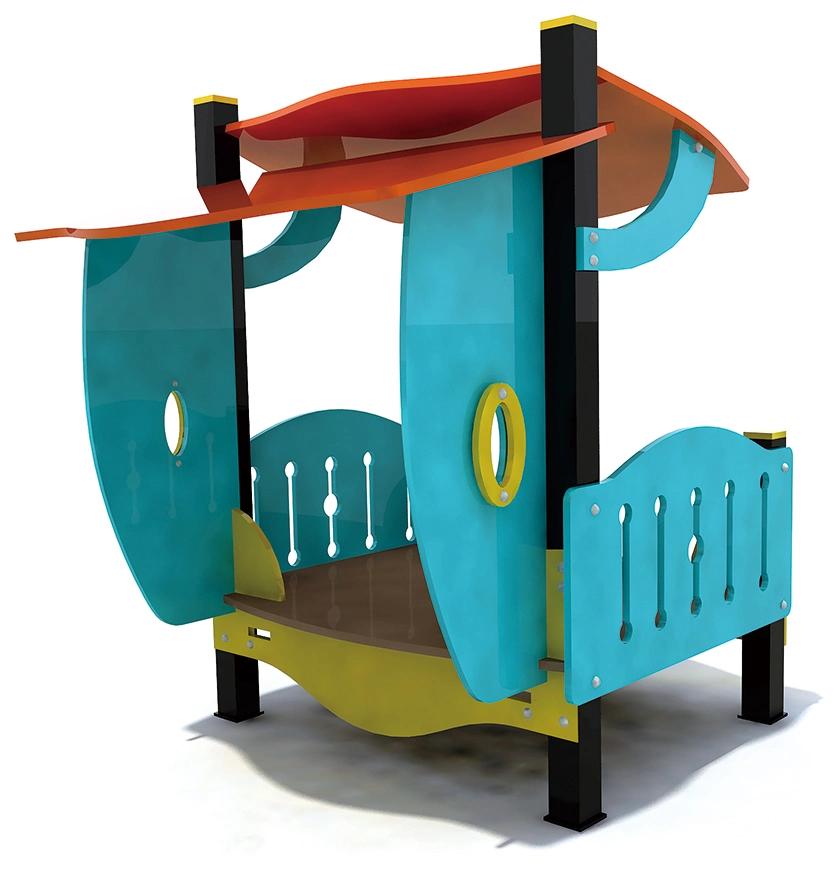 Newest Design PE Board Small House Kids Amuesment Park Kindergarten with Ce Approved