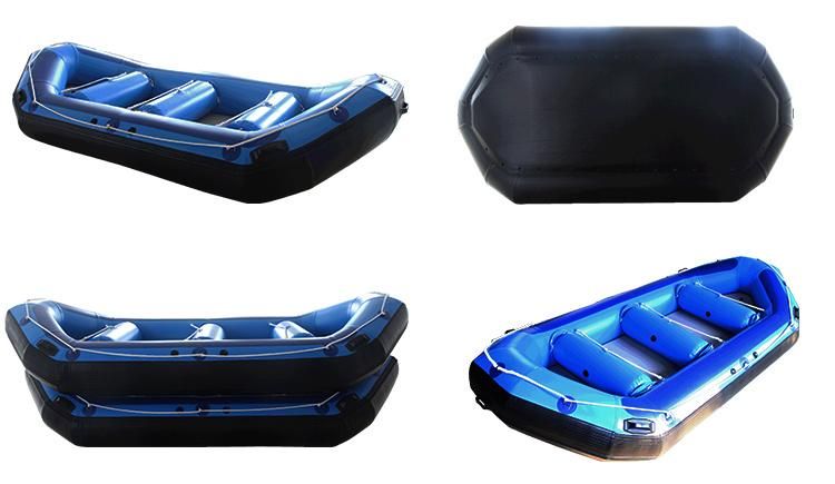 Whitewater Inflatable Rafting Boat White River Rafting Boat with Ce Certifcation