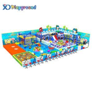 Ocean Theme Park Amusement Soft Indoor Playground with Ropes Course