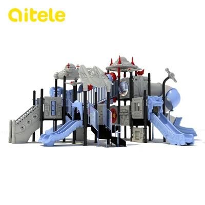 China New Design Plastic Interstellar Craft Outdoor Playground for Kids