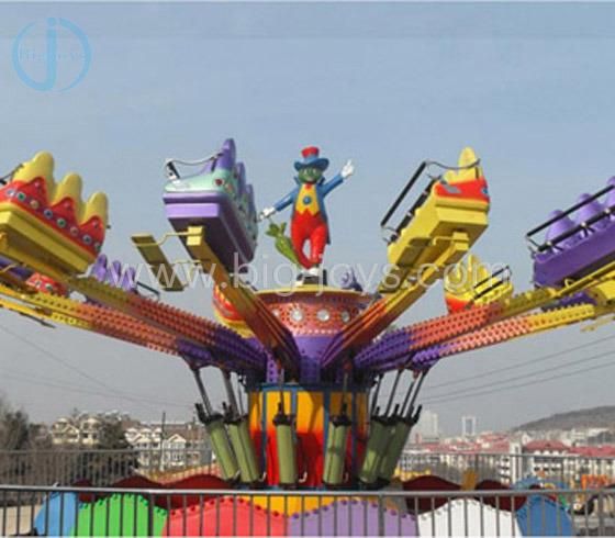 Popular Funfair Family Games Mechanical Rides Rotating Jumping Bounce Machine for Sale