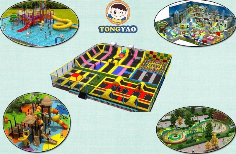 Beautiful Pink Amusement Indoor Playground for Children