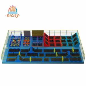 China Factory Fitness Sports Trampoline, Jumping Mat Indoor Trampoline Park