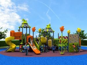 Outdoor Playground Type Kids Play Equipment Slides (HD16-064A)