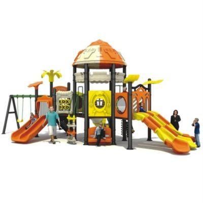 Outdoor Children&prime;s Playground Indoor Amusement Park Equipment Orange Slide 351b