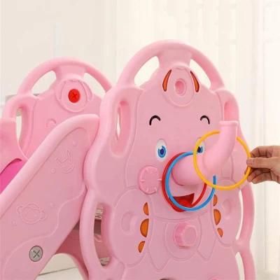 New Style Children Indoor Playground Baby Hot Sell Cheap Plastic Swing Slide for Sale