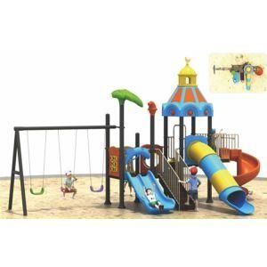School Outdoor Children Slide and Swing Combination Playground (ML-2006603)
