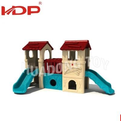 Top Brand Huadong New Good Quality Plastic Playhouse with Slide