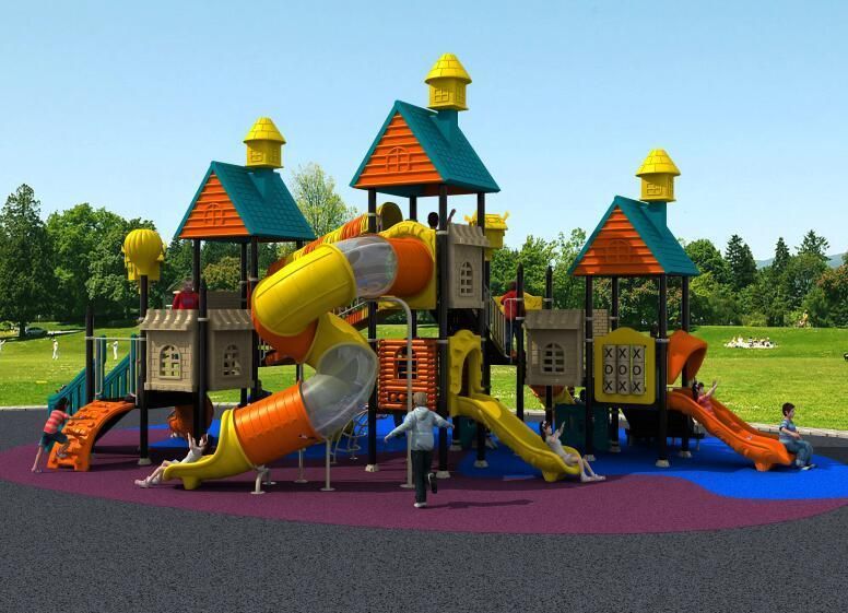 Outdoor Playground Children Slide Amusement Equipment