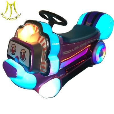 Hansel Hot Sales Amusement Mall Battery Kids Electric Commercial Motorbike Ride for Mall