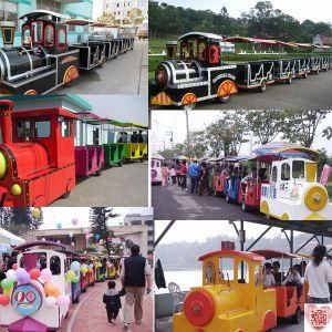 Fwulong Outdoor and Indoor Electric Park Tourist Train for Sale