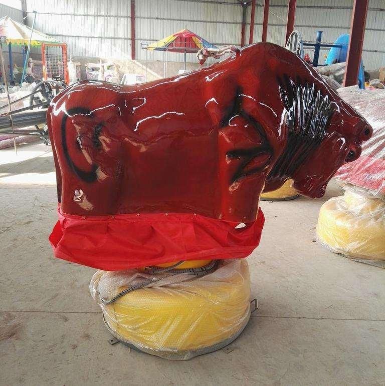 Crazy Rodeo Bull with Inflatable Mattress, Mechanical Bull for Sale