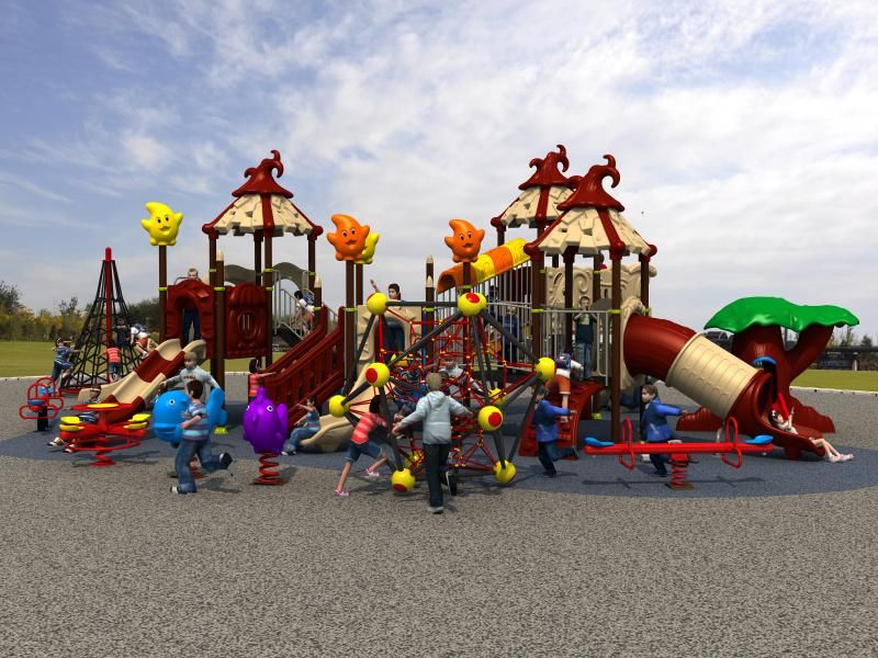 Magic House Serie Outdoor Playground Park Amusement Equipment