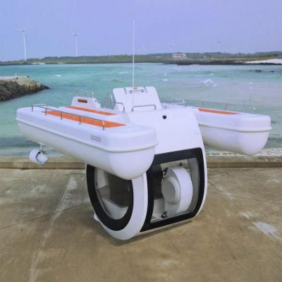 Kinocean Aluminum Pontoon Tube Half Semi Submarine Boat