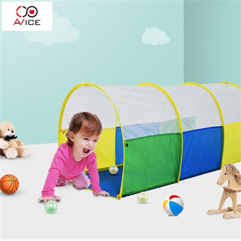 Matching Color Tent Long Tunnel Play Tent for Kids