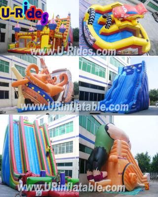 Commercial Grade Amusement Park Inflatable game Water Slide Inflatable Slide for Kids and Adults