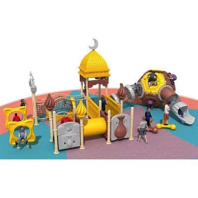 Factory Promotion Exercise Kids Cheap Plastic Outdoor Climbing Playground Slide Equipment