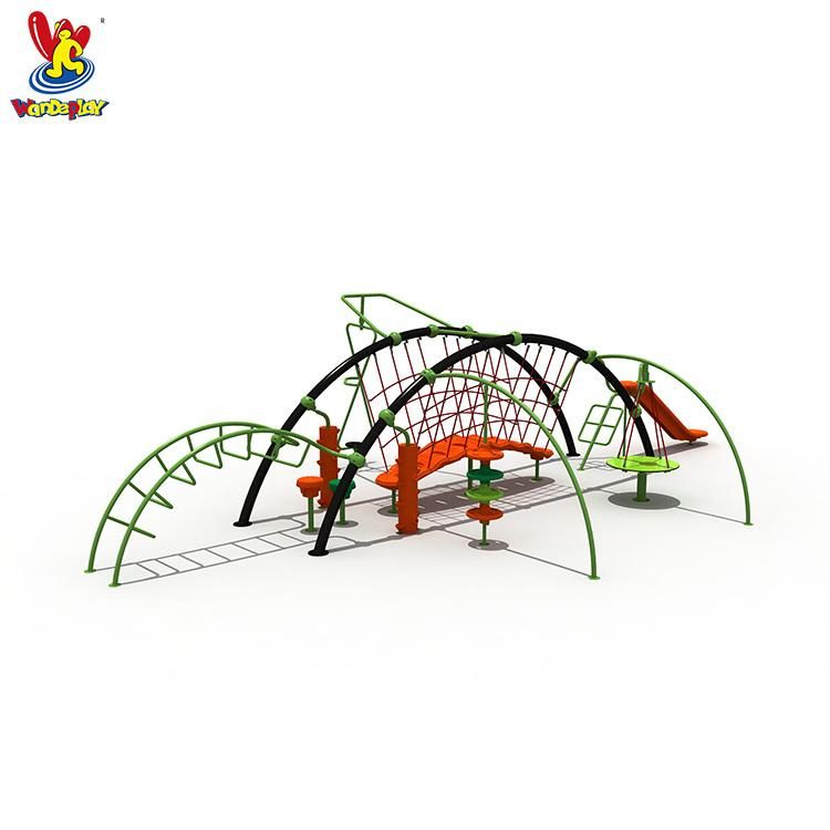 Amusement Park Playsets Kindergarten Kids Toy Children Slide Games Popular Kids Toy Outdoor Plastic Slide Climbing Net Playground Equipment