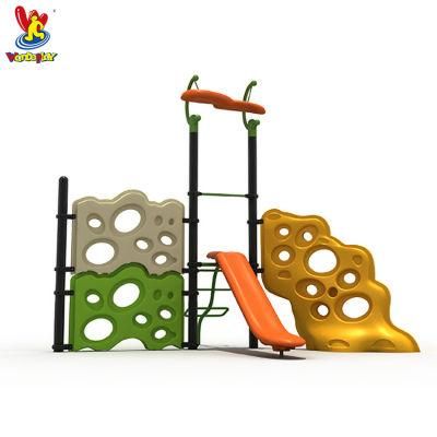 Wandeplay Children Outdoor Plastic Playground Rock Climbing Equipment