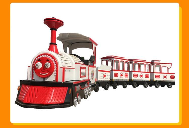 Kaile Factory Ce Amusement Park Mini Battery Tourist Trackless Train Attraction