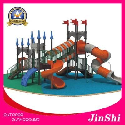 Caesar Castle Series Latest Outdoor/Indoor Playground Equipment, Plastic Slide